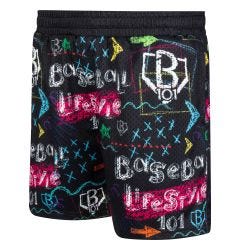 Baseball Lifestyle 101 Back to School Collection Chalkboard Youth Shorts