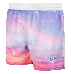 Baseball Lifestyle 101 Flight Map Adult Shorts