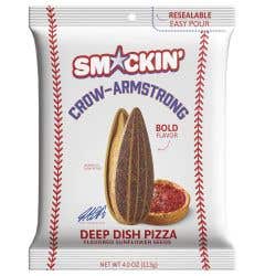 Smackin' x Pete Crow-Armstrong Sunflower Seeds - Deep Dish Pizza