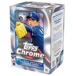 2025 Topps Chrome® Baseball Cards (Value Box)