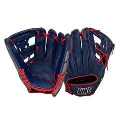 Nike Vapor 11.5" Baseball Glove - Blue Void/Pimento