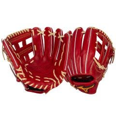 Mizuno Pro Classic 11.75" Baseball Glove - Osaka Red/Cream - 2024 Model