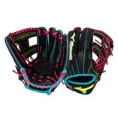 Mizuno Pro Select Neo 11.5" Baseball Glove - Black/Pink (2027)