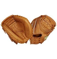 Wilson A2000 Classic M23 33.5" Baseball Catcher's Mitt - Saddle Tan - 2025 Model
