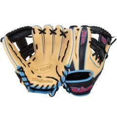Wilson A1000 1786 11.5" Baseball Glove - Blonde/Black/Blue - 2025 Model