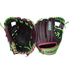 Wilson A2000 1786SS 11.5" Baseball Glove - Black/Neon - 2025 Model