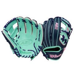 Wilson A2K 1786SS 11.5" Baseball Glove - Navy/Seafoam 2025 Model