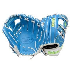 Wilson A2000 H12SS 12" Fastpitch Softball Glove - Sky Blue/White - 2025 Model