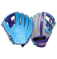 Wilson A2K MB75 11.75" Baseball Glove - Blue/Gray - 2026 Model