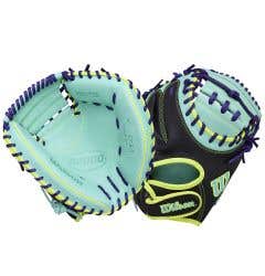Wilson A2000 PF33SS 33" Baseball Catcher's Mitt - Seafoam/Black - 2026 Model