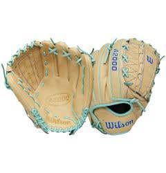 Wilson A2000 DH12 12" Baseball Glove - Blonde/Seafoam - 2026 Model