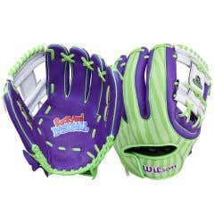Wilson A450 Backyard Baseball Melonheads 11.5" Youth Baseball Glove