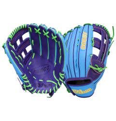Wilson A2000 PF50SS 12.25" Baseball Glove - Sky Blue/Purple - 2026 Model