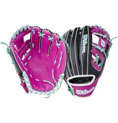 Wilson A1000 1788 11.25 Baseball Glove - Raspberry/Black - 2026 Model