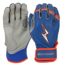 Bruce+Bolt Premium Pro Nimmo Series Men's Short Cuff Batting Gloves