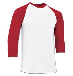 Champro Cotton 3/4 Sleeve Adult Baseball Shirt