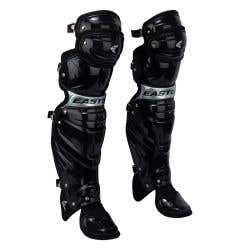 Protège-tibias De Catcher Baseball Jeunesse Pro Nine - Taille LG11, Noir, Neufs