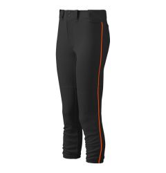 mizuno adult women's belted low rise fastpitch softball pant