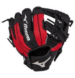 Mizuno Prospect Series PowerClose GPP1000Y3RD 10" Youth Baseball Glove - Black/Red - 2019 Model
