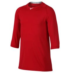 Nike Pro Cool Boy's 3/4 Sleeve Baseball Shirt