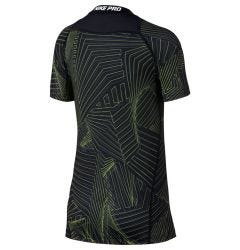 Nike Pro Boy's Short Sleeve Printed Training Shirt
