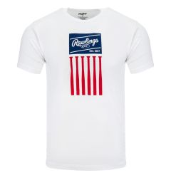 Rawlings Bat Flag Adult Tee Shirt