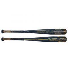 Batte De Baseball Rawlings ACP -10 – 28/18 – USSSA – Couleur Marine/Or – Alliage Une Pièce