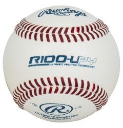 Rawlings R100 Raised Seam Youth Practice Baseball - 1 Dozen
