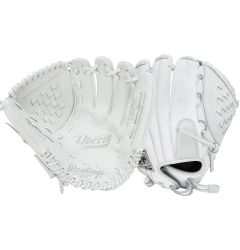 Rawlings Liberty Advanced RLA120-3WSS 12" Fastpitch Softball Glove- White/White - 2022 Model