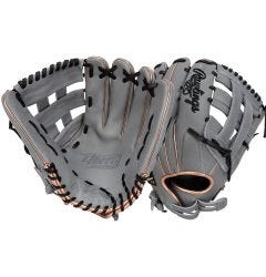 Rawlings Liberty Advanced RLA1275SB-6GRG 12.75" Fastpitch Softball Glove- Gray/Rose - 2022 Model