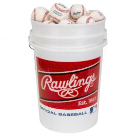 Rawlings Bucket W/30 ROLB1X Baseballs