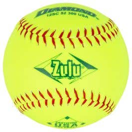 Diamond Zulu 12SC 52/300 USA Slowpitch Softball - 1 Dozen