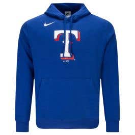 Nike MLB Texas Rangers Official Logo Men's Pullover Hoodie