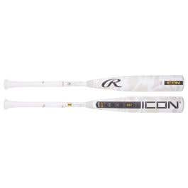 Batte Baseball Rawlings Icon Drop 10 USSSA – 29 Pouces 19 Oz, Jeune, équilibrée