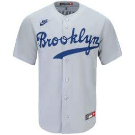Nike MLB Brooklyn Dodgers Jackie Robinson 42 Cooperstown Men's