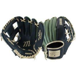 Gants De Frappe Baseball/softball Marucci Swift Lite, Adulte, XXL, Rouge/bleu, Cuir