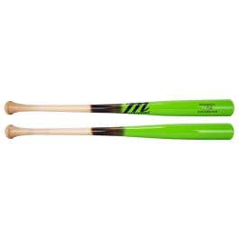 Marucci LINDY12 Pro Youth Maple Wood Bat - Tar/Lime - 2025 Model