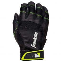 Gants de frappeur Franklin Sports 20965F5 Shok-Sorb X Blanc