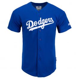 Los Angeles Dodgers Majestic Cool Base Pro Style Youth Jersey