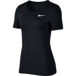 nike shirts women black
