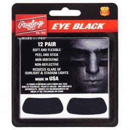 Rawlings Eye Black Stickers - Yellow