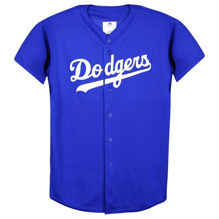 dodgers cool base jersey