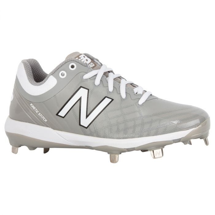 new balance grey cleats