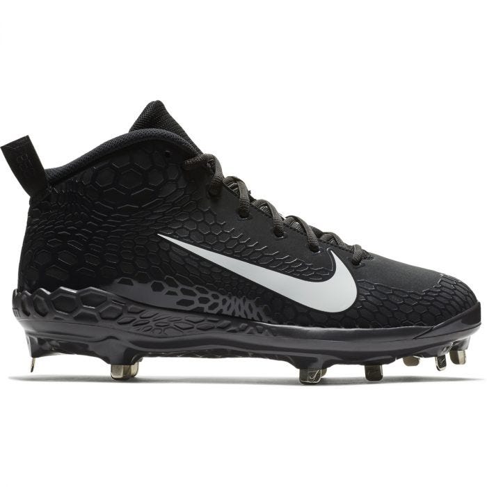 black nike metal baseball cleats