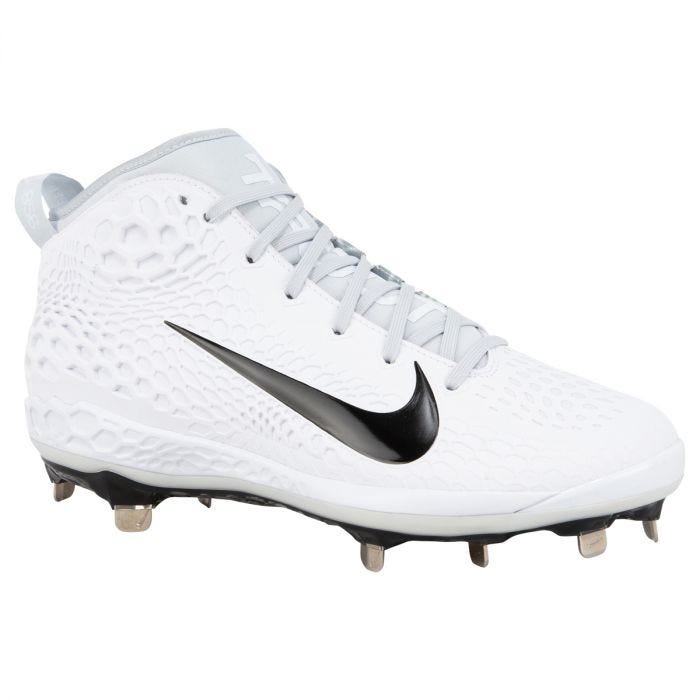 mike trout cleats black