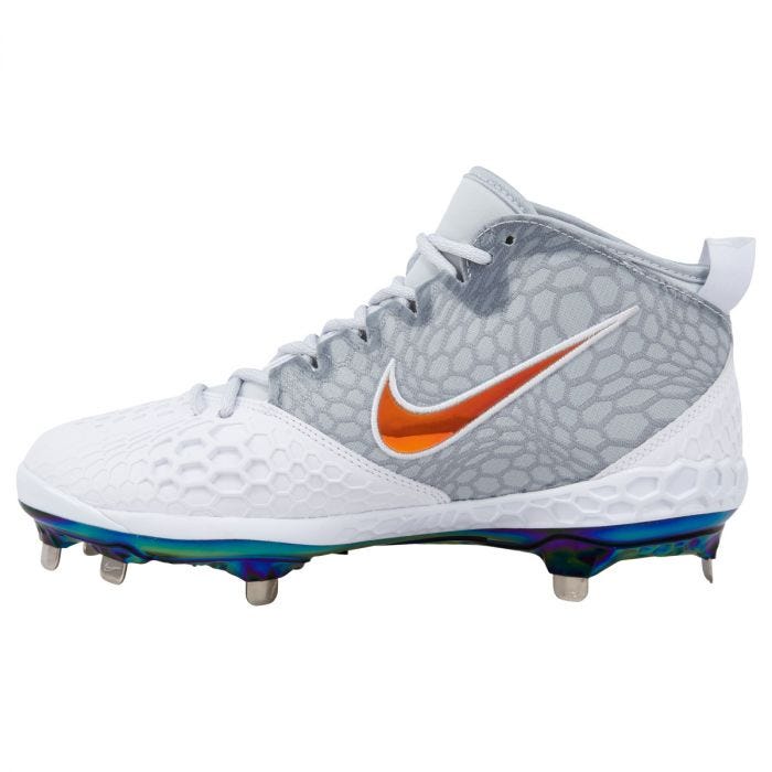 different color cleats
