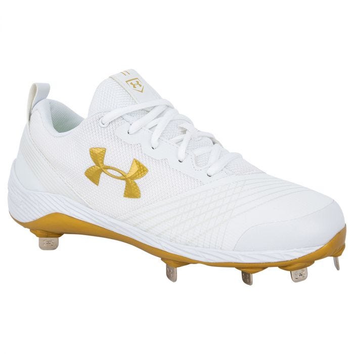 under armor gold cleats