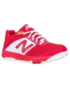 red nike baseball turf shoes