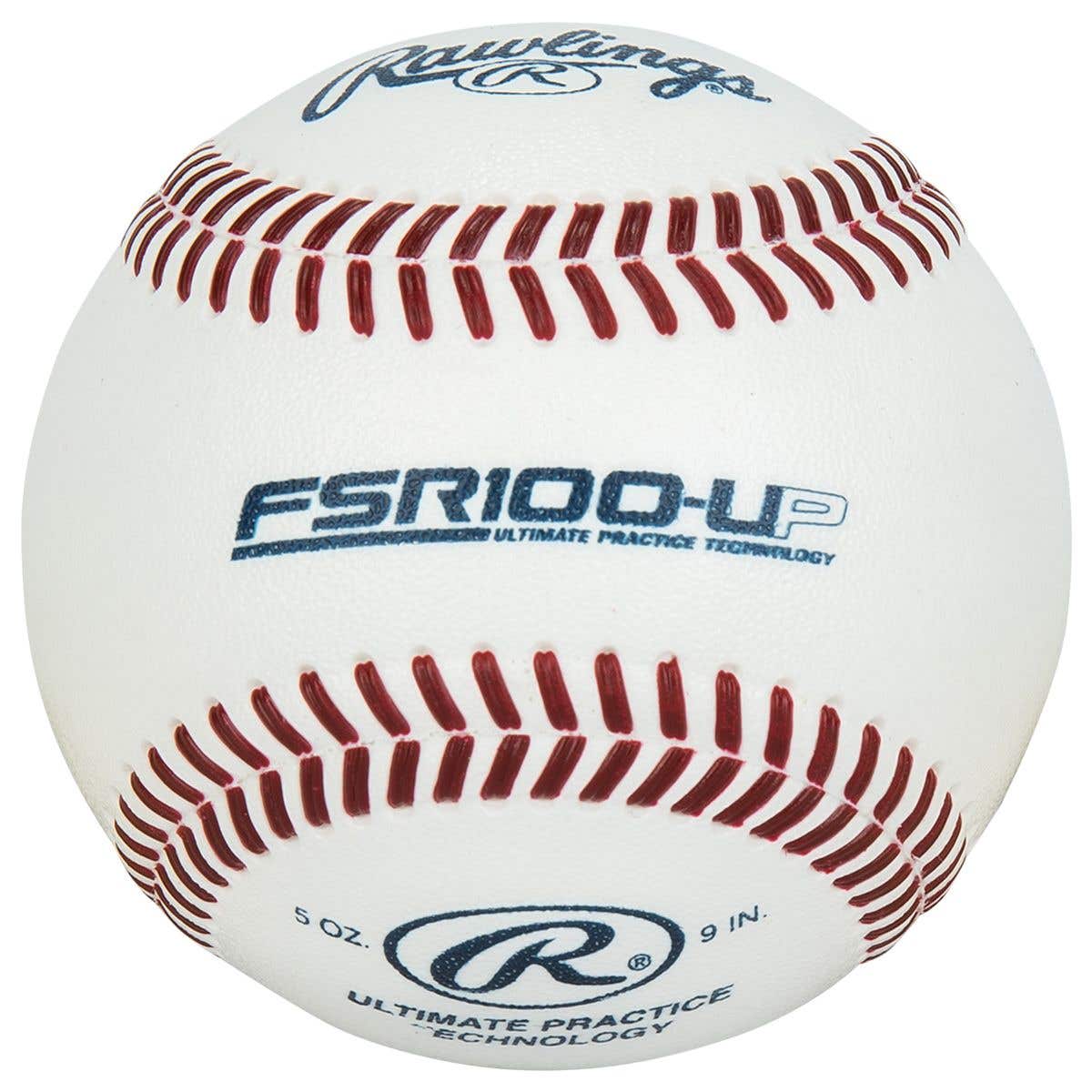 Rawlings FSR100 Flat Seam College Practice Baseball - 1 Dozen