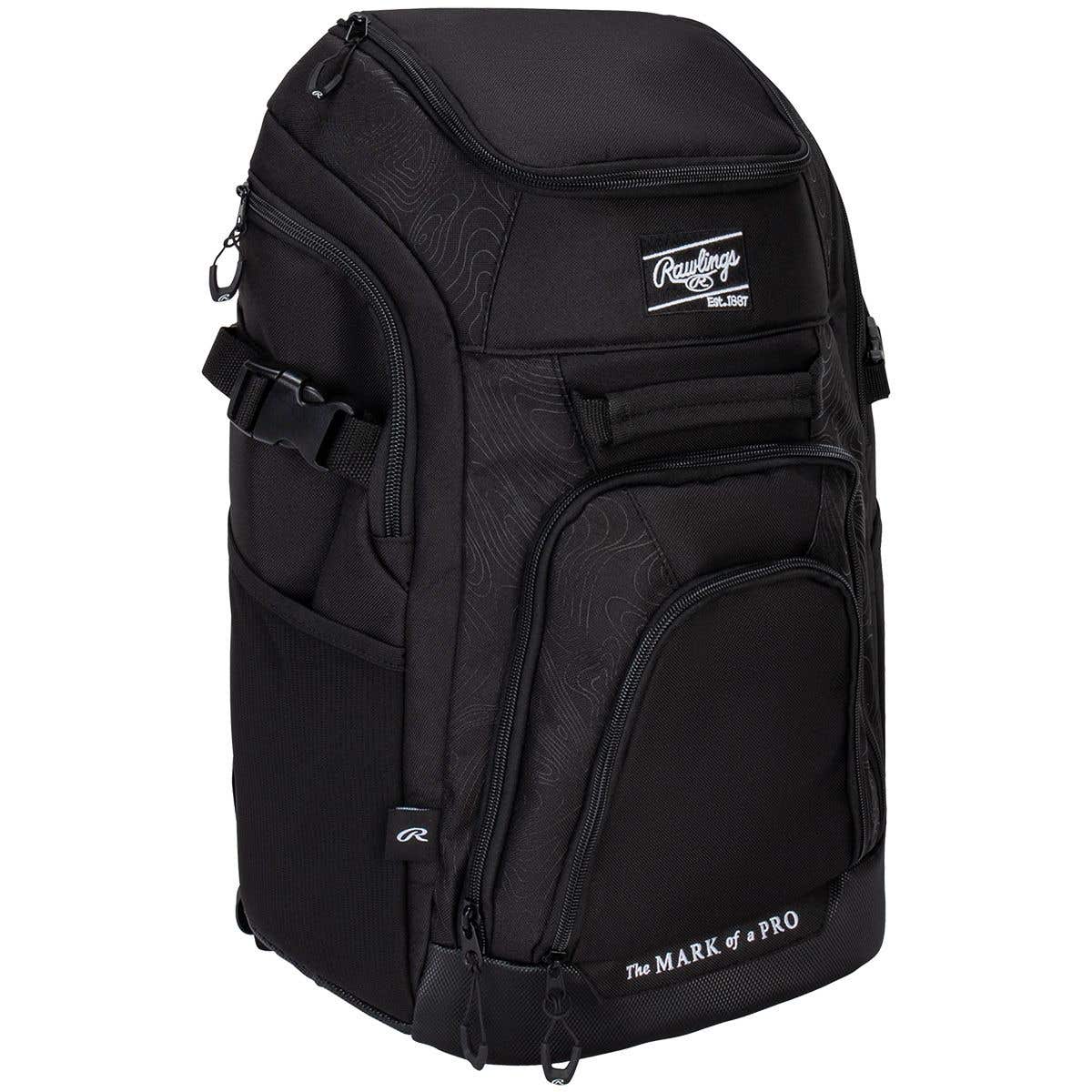 Rawlings Sac à dos de baseball pour garçon, Scarlet, L